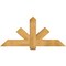 Ekena Millwork Kennewick Rough Sawn Timber Gable Bracket, Western Red Cedar, 60"W x 27"H x 6"D x 6"F, 11/12 Pitch GBW060X27X0606KEN00RWR - alternate 1